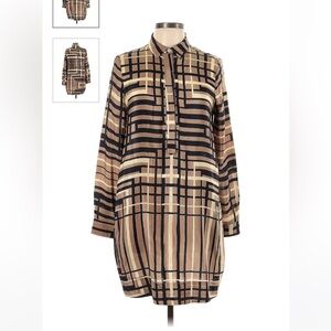 Maliparmi Silk Dress with sleeves size 42 small/medium